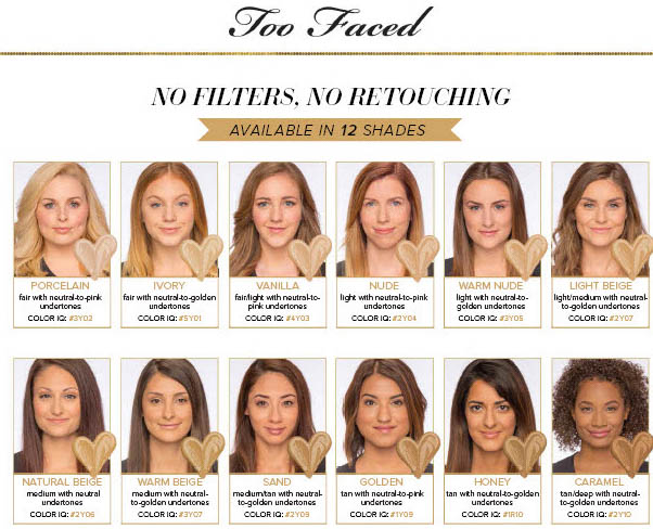 Too faced -