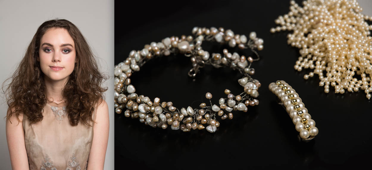 einfache Hochsteckfrisur mit Haarschmuck - ID14017_00.jpg?v=1566310421