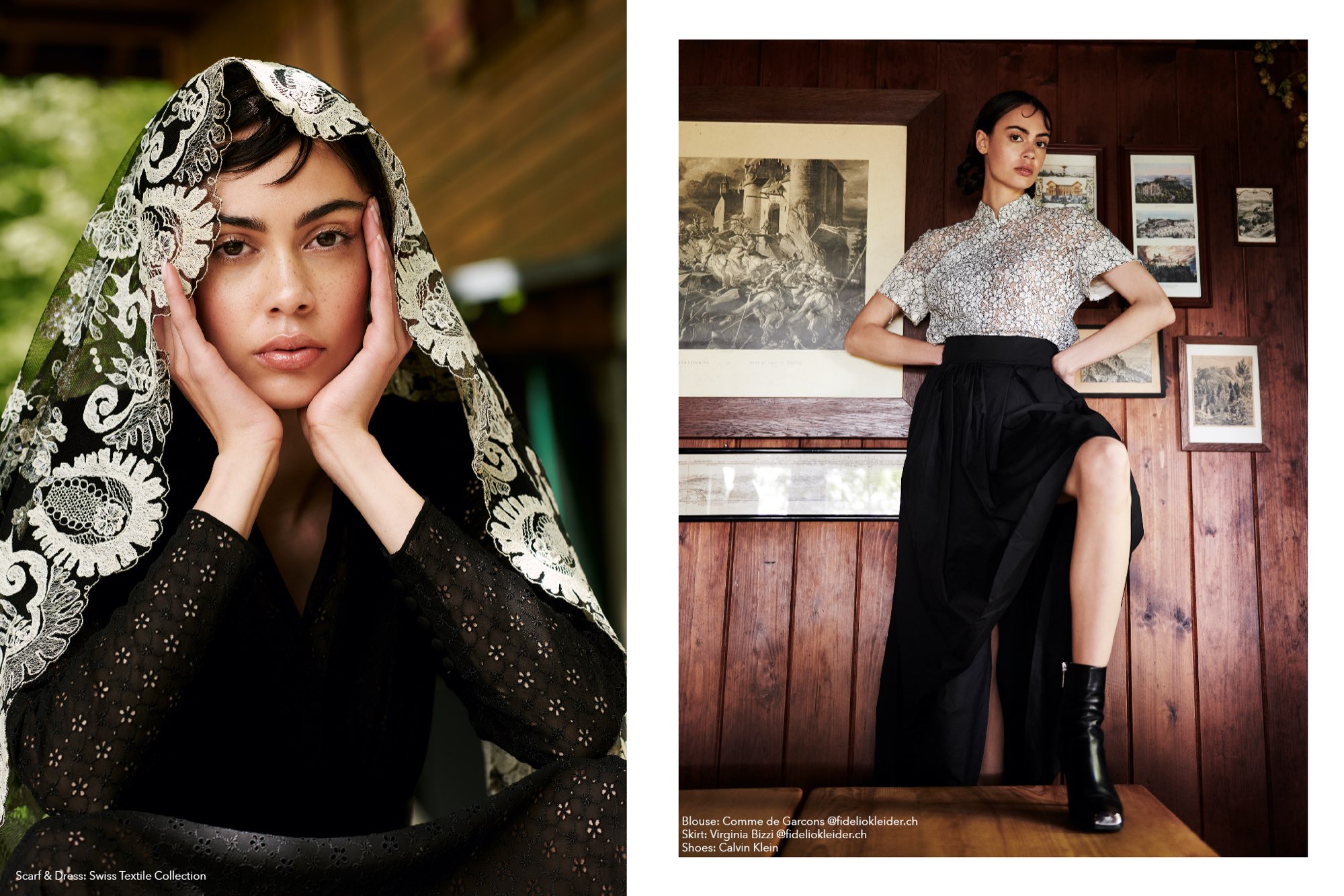 New editorial of Laura for Flanelle Magazine 